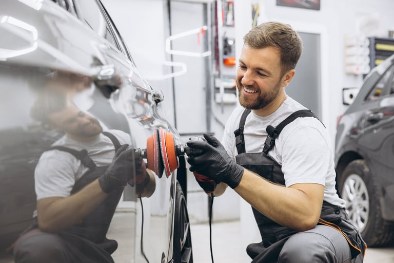 Dropoff car detailing service